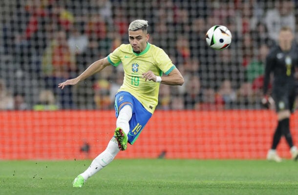 ANDREAS PEREIRA - Entrou nos minutos finais e não conseguiu participar muito do jogo. Sem nota - Foto: Rafael Ribeiro/CBF