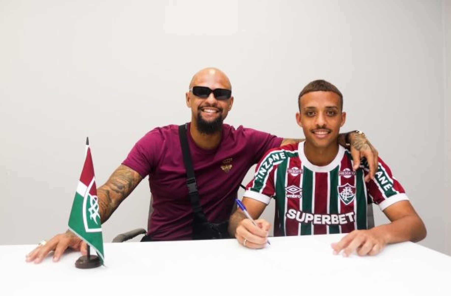 Fluminense acerta renovação de contrato de Davi, filho de Felipe Melo