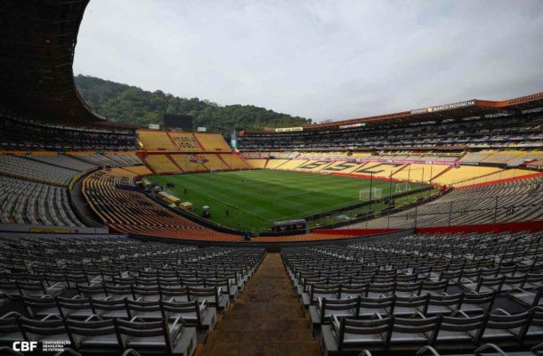Seleção Brasileira volta ao Isidro Romero Carbo após mais de 30 anos