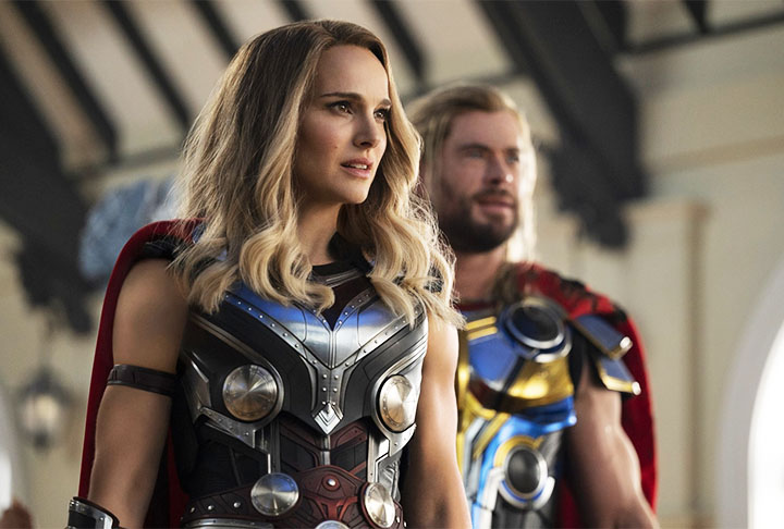Desta forma, a Marvel a retirou do terceiro filme, dizendo que eles terminaram. No entanto, Portman foi convencida a voltar para o quarto filme da saga, em 2022. 