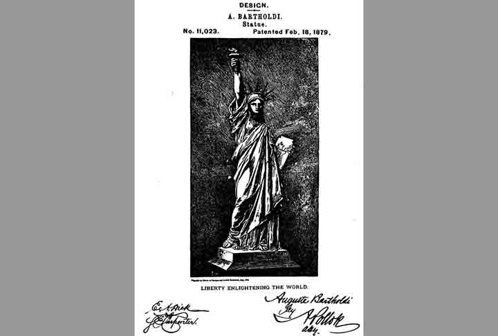 Criada para celebrar a Revolução Americana e um século de amizade entre os EUA e a França, a estátua foi projetada pelo escultor francês Frederic-Auguste Barholdi, que utilizou sua própria mãe como modelo, e desenvolvida pelo engenheiro Gustave Eiffel.