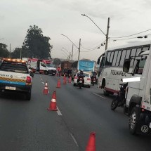 Grande BH: pedestre morre atropelado por moto na Via Expressa de Contagem - DivulgaÃ§Ã£o/Transcon