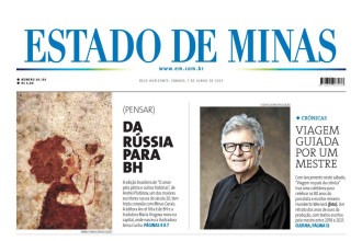 Confira a capa do Estado de Minas do dia 07/06/2025