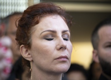  Deputada federal Carla Zambelli concede entrevista coletiva na sede do PL em Moema (SP)
       -  (crédito:  Nino Cirenza/Ato Press/Folhapress)