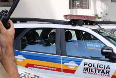 R$ 42 mil para pagar trabalhadores de obra é roubado por dupla em motos -  (crédito: PMMG/Divulgação)