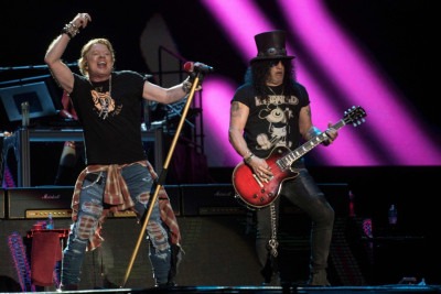 O último show banda de rock no Brasil foi em 2022 -  (crédito: Alejandro Melendez / AFP)