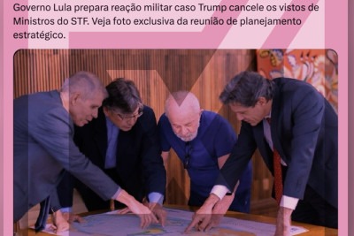 Uma busca reversa, no entanto, mostra que a foto foi publicada primeiro por Marcio Pochmann, presidente do IBGE -  (crédito: Reprodução/Comprova)