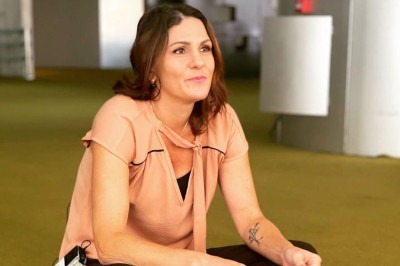 Marina schini, repórter da Globo News, estava ao vivo ando informações do caso Carla Zambelli -  (crédito: Instagram marinaaschini)