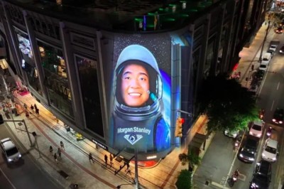 Num projeto que está gerando bastante discussão, Balneário Camboriú (SC) está prestes a ganhar um novo ponto turístico inspirado na Times Square de Nova York. -  (crédito: Divulgação/@nyfoodlounge)