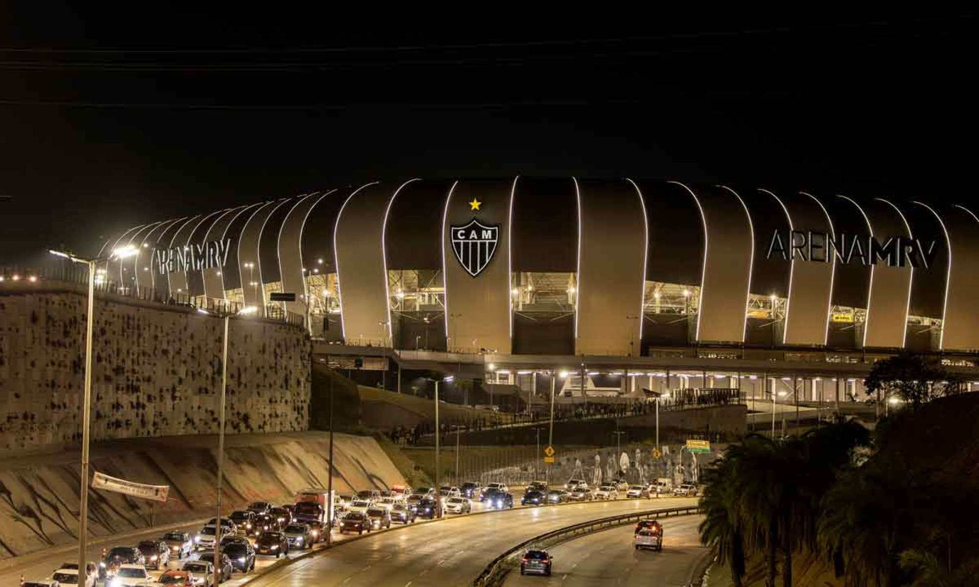 A construção da arena do Galo trouxe grande esperança à torcida alvinegra - (crédito: Daniela Veiga / Atlético) A construção da arena do Galo trouxe grande esperança à torcida alvinegra - (crédito: Daniela Veiga / Atlético)