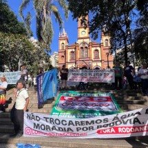 Romaria pela Ecologia Integral mobiliza católicos no Centro de BH - Edésio Ferreira/EM/D.A Press