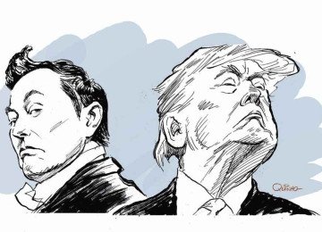 Trump e Musk -  (crédito: Quinho)