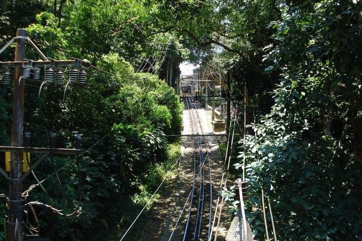 Para chegar ao monumento, os visitantes podem usar um trem que sobe a encosta do Corcovado, com vista para a Mata Atlântica, ou optar por vans e trilhas que levam ao topo.