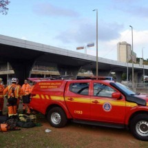 Sobrinho encontra corpo no Rio Arrudas e diz ser de tia desaparecida - Tulio Santos/EM/D.A. Press