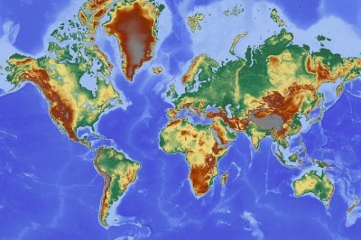 O mundo tem 193 países reconhecidos pela Organização das Nações Unidas (ONU), representados no mapa por fronteiras políticas e separados em seis continentes. Outros países também se apresentam como independentes, mas ainda sem fazer parte da entidade.  -  (crédito: Imagem de maps-for-free por Pixabay )