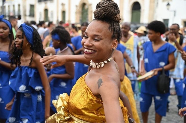 Durante o Carnaval, o Pelourinho é sempre um dos principais pontos de celebração da festa na cidade, atraindo muitos foliões. 