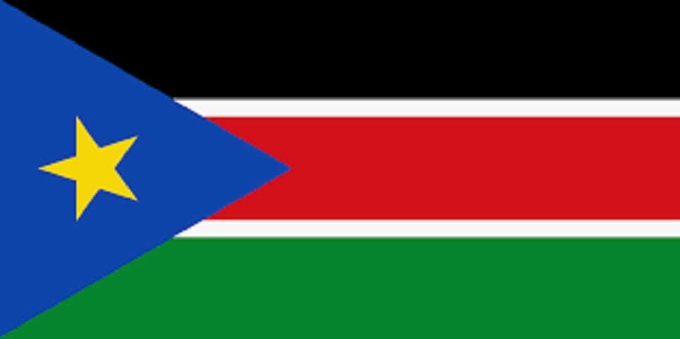 1° lugar: Sudão do Sul, na África Oriental. É o país mais novo até o momento em todo o mundo, ando a existir oficialmente no dia 9 de julho de 2011, depois de um referendo com 98% de aceitação pela população.