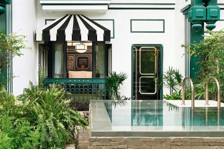 Chamado de InterContinental Khao Yai, o hotel foi projetado pelo renomado arquiteto norte-americano Bill Bensley.