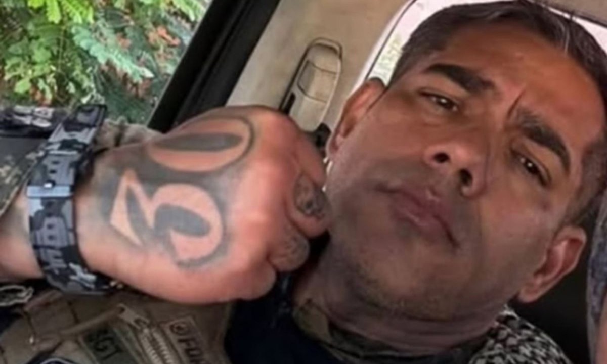 Sargento Otávio Justa, o Caveira 153, do Bope do RJ, morto a tiros em briga de trânsito -  (crédito: Arquivo pessoal)