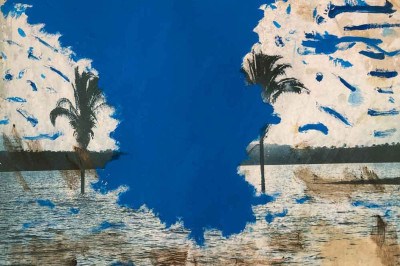 Céu, mata e rio inspiraram a exposição "Água mansa, vista brava", na Casa Fiat de Cultura
 -  (crédito: Casa Fiat/divulgação)