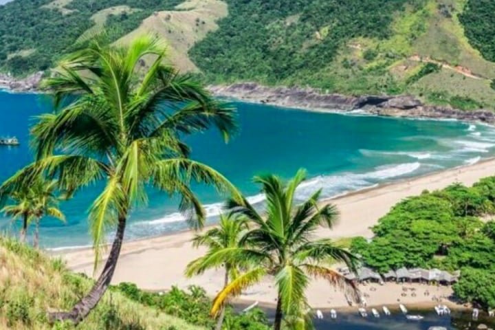 No in&iacute;cio de 2025, Praia do Bonete, localizada em Ilhabela, foi considerada uma das mais belas e isoladas do Brasil pelo jornal brit&acirc;nico The Guardian.-Divulga&ccedil;&atilde;o/Prefeitura de Ilhabela