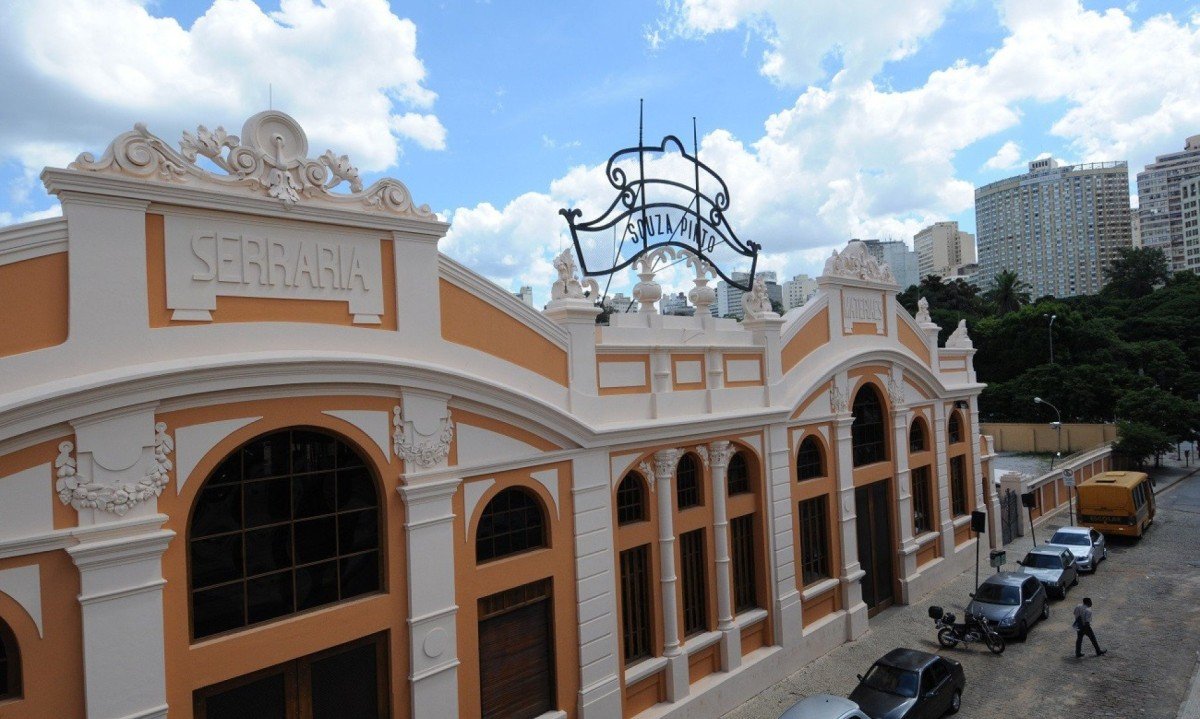  Fachada da Serraria Souza Pinto, no Centro de Belo Horizonte