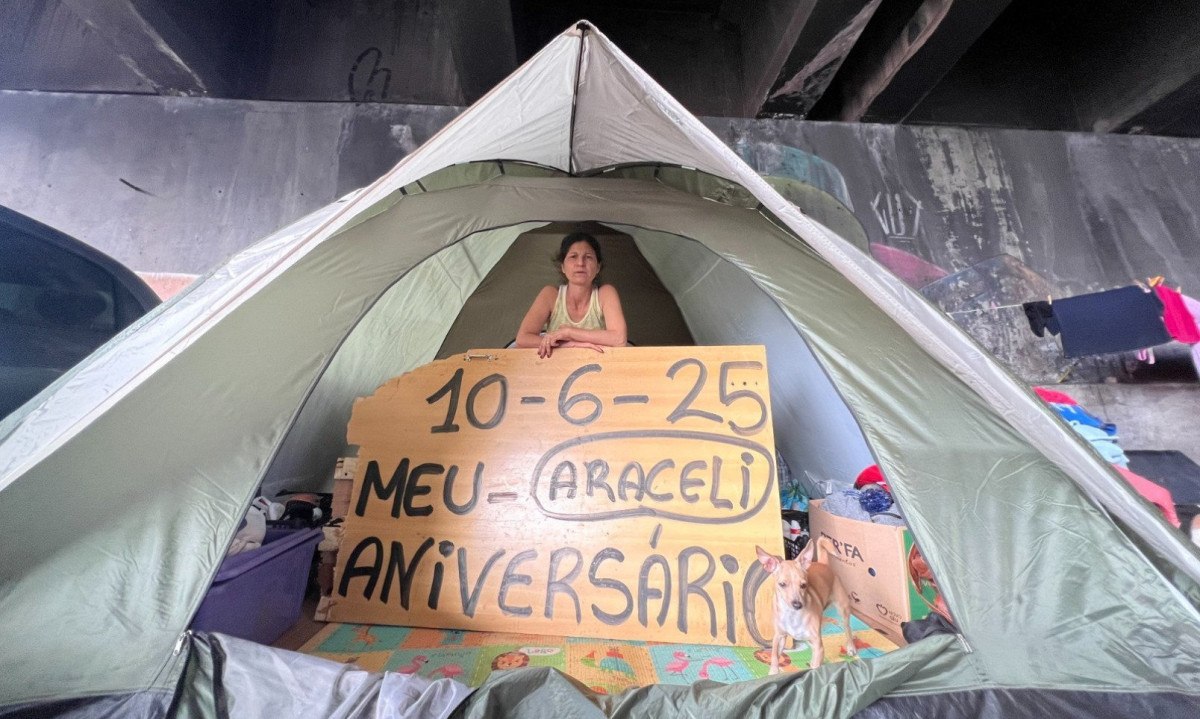 A argentina chegou em Belo Horizonte em de dezembro de 2024  -  (crédito: Ed&eacute;sio Ferreira/EM/D.A Press)