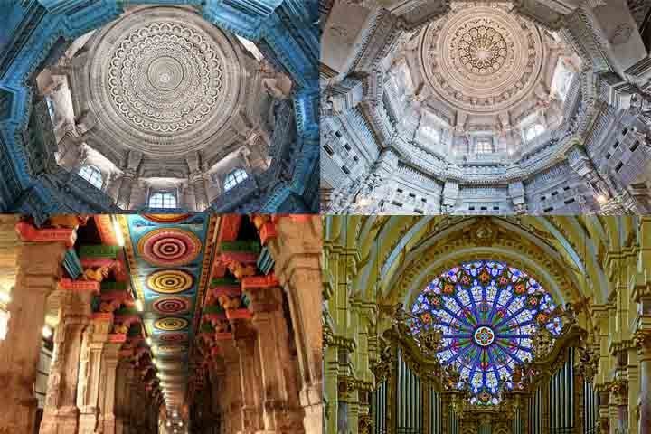 Índia, Nepal e Tibete utilizam mandalas em rituais hindus e budistas. No Japão e na China, aparecem na arte e na arquitetura religiosa. 