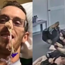 Aluno de jiu-jítsu que ficou tetraplégico após sofrer golpe do próprio instrutor irá receber R$ 313 milhões - Montagem/Reprodução/Redes Sociais