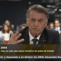 Bolsonaro sobre seu mandato: 'Sofri muito, trabalhei de domingo a domingo' - STF/REPRODU&Ccedil;&Atilde;O