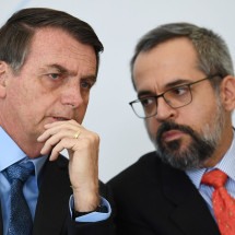 Weintraub, após Bolsonaro brincar com Moraes: 'Fomos otários' - Evaristo S&aacute;/AFP