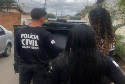 Policiais civis de Rio Pardo procuram por mais vítima de cabelereiro -  (crédito: PCMG)