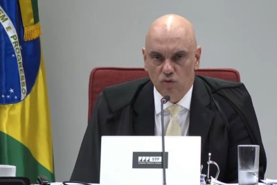 Ministro Alexandre de Moraes -  (crédito: TV JUSTIÇA/REPRODUÇÃO)