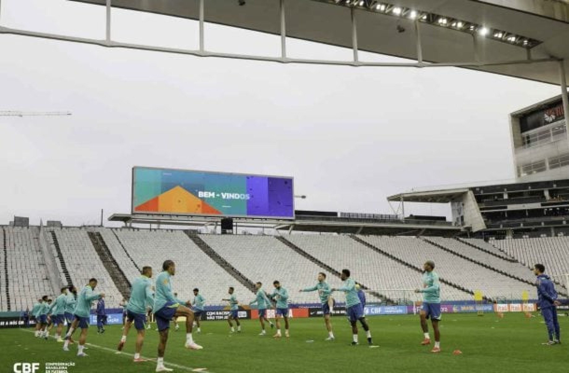 CBF monta esquema de acesso como o de Copa do Mundo para Brasil x Paraguai