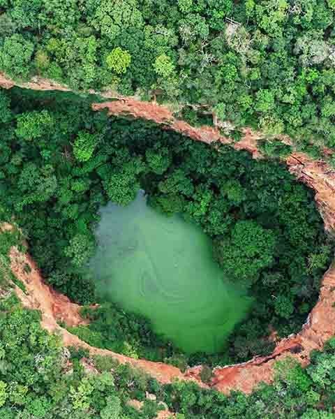 Isso significa que o Buraco das Araras é uma área protegida existente dentro de uma propriedade privada.