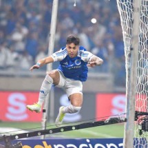 O atacante Caio Jorge tem comandado o ataque celeste, assumindo o papel que se espera de um grande jogador -  (crédito: Ramon Lisboa/EM/D.A. Press)
