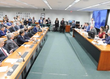 Haddad participou de audiência na Comissão de Finanças e Tributação e Fiscalização Financeira e Controle -  (crédito: Renato Araújo/Câmara dos Deputados)