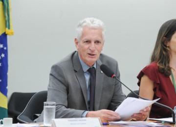 Deputado federal Rogério Correia (PT-MG) -  (crédito: Renato Araújo/Câmara dos Deputados)