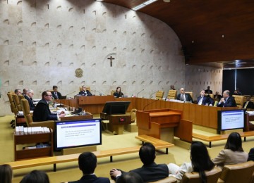 Supremo Tribunal Federal formou maioria para que seja ampliada a responsabilidade das redes sociais por conteúdo postado por usuários -  (crédito: Ton Molina/STF)