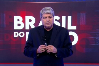 'Eu não discuto. Prefiro pegar meu boné e caminhar do que discutir linha editorial. Aliás, eu faço isso com uma facilidade enorme", disse Datena. -  (crédito: Obeservatório da TV/Reprodução)
