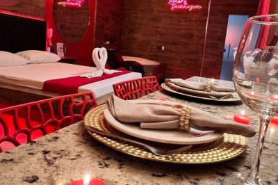 Motéis investem em decoração e criatividade para agradar casais no Dia dos Namorados -  (crédito: redes sociais/divulgaçao)