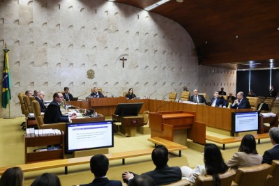 Supremo Tribunal Federal formou maioria para que seja ampliada a responsabilidade das redes sociais por conteúdo postado por usuários -  (crédito: Ton Molina/STF)