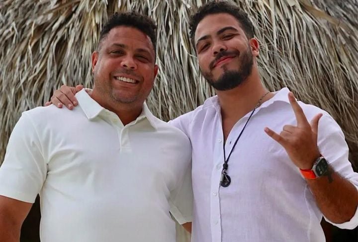 "Meu pai brinca que não vai deixar nada para mim e meus irmãos. Eu acho legal saber que tenho que correr atrás do meu", revelou ele em uma entrevista.-Reprodução/Instagram