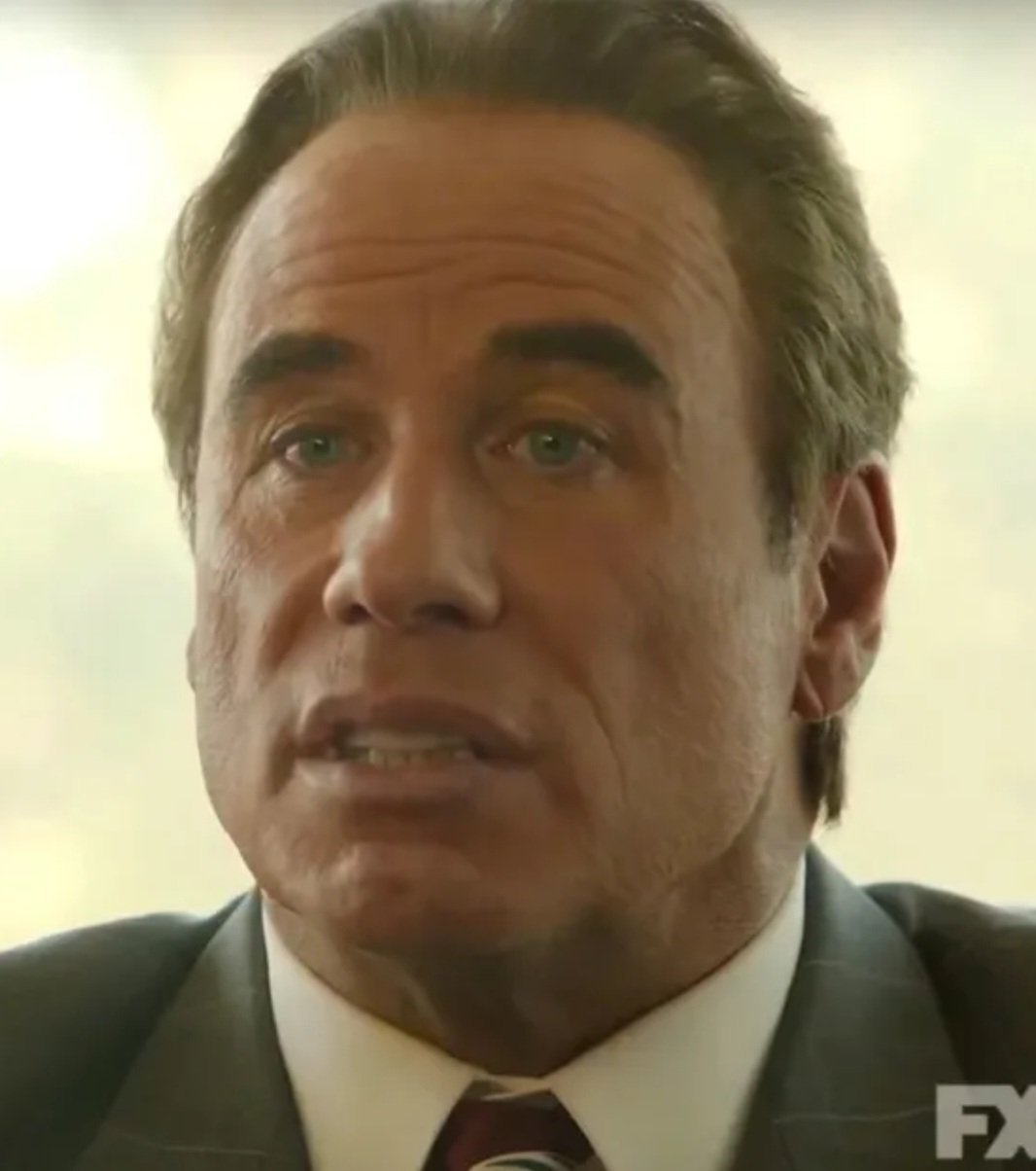 Em 2016, Travolta interpretou Robert Shapiro, advogado de defesa de O. J. Simpson na série de TV " American Crime Story: The People vs. O.J. Simpson, minissérie derivada de American Horror Story, no canal FX.  Foi o primeiro papel de Travolta na TV desde sua participação em "Welcome Back, Kotter", em 1975.