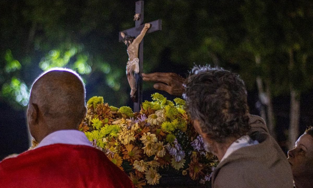 Jubileu da Santíssima Trindade, em Tiradentes. O ponto alto será na segunda-feira (16/6) -  (crédito: Prefeitura de Tiradentes/Divulgação)
