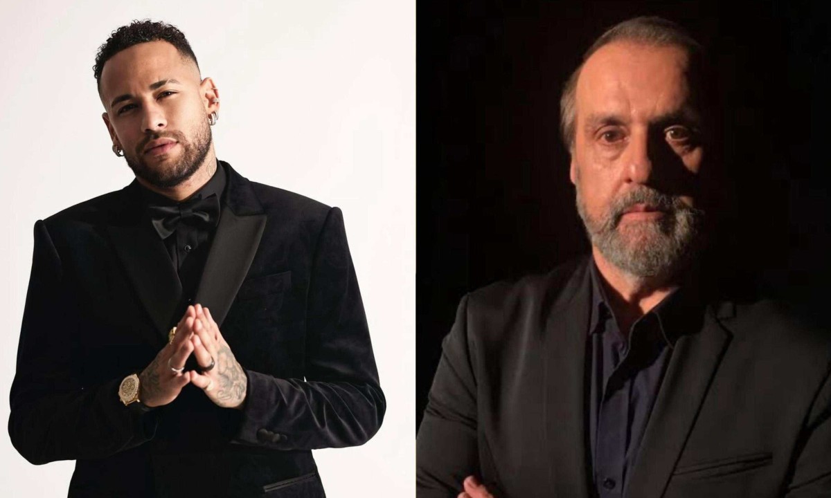 Neymar e Robério de Ogum - (crédito: Reprodução/Instagram) Neymar e Robério de Ogum - (crédito: Reprodução/Instagram)