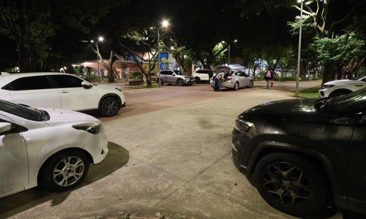 Presidente da Amagost afirma que o fluxo de carros fica intenso durante a semana, no período da noite, e aos fins de semana  -  (crédito: Marcos Vieira /EM/DA. Press)