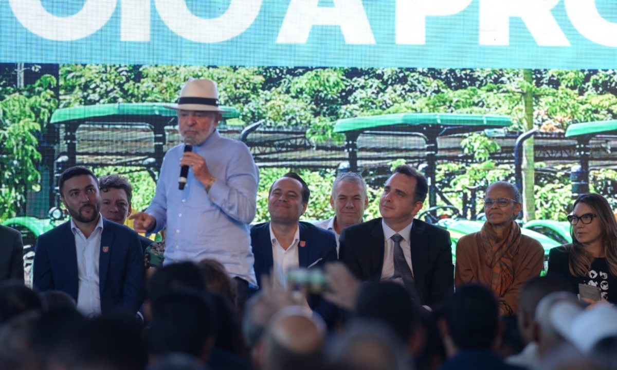 Presidente Lula (PT) visita Minas Gerais nesta quinta-feira (12/6) -  (crédito: Tulio Santos/EM/DAPRESS)