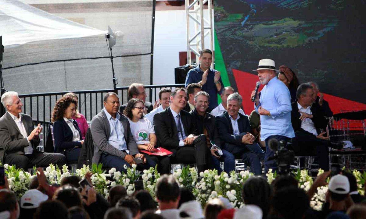 No evento em Mariana, Lula disse que o governo de Bolsonaro não fez qualquer obra em Minas: No evento em Mariana, Lula disse que o governo de Bolsonaro não fez qualquer obra em Minas: