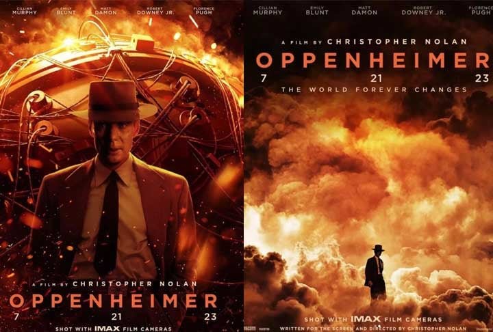 Oppenheimer (2024)
Dirigido por Christopher Nolan, estrelado por Cillian Murphy, Emily Blunt e Matt Damon.
Biografia intensa de J. Robert Oppenheimer, físico responsável pelo Projeto Manhattan, explorando os dilemas éticos da criação da bomba atômica. 